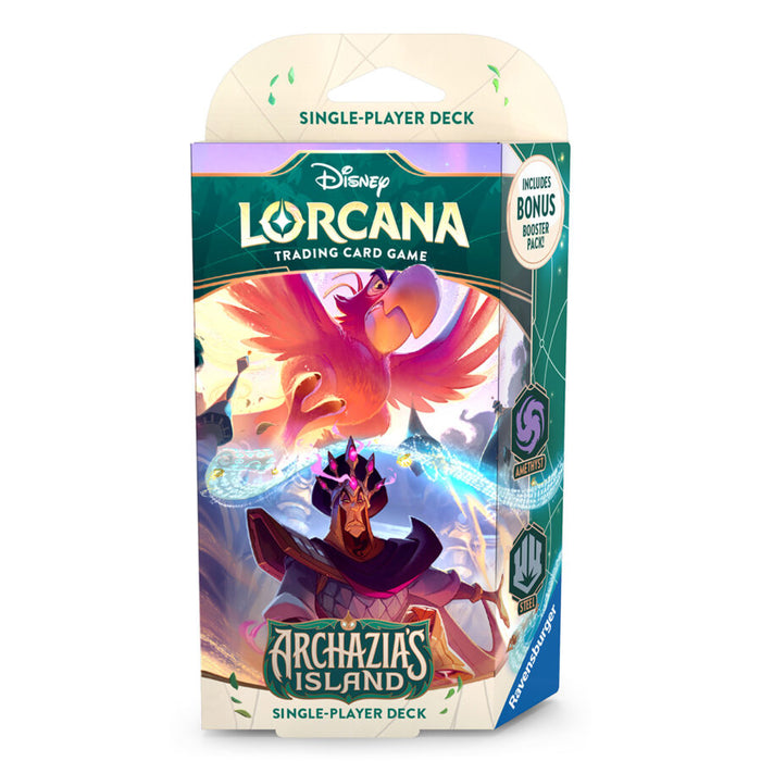 Disney Lorcana: Archazia's Island - Starter Deck Amethyst-Steel Boutique Awesome Disney Lorcana: Archazia's Island - Starter Deck Amethyst-Steel Boutique Awesome