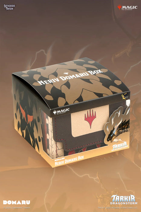 Gatherer's Tavern Tarkir Dragonstorm Domaru Deck Box - Neriv