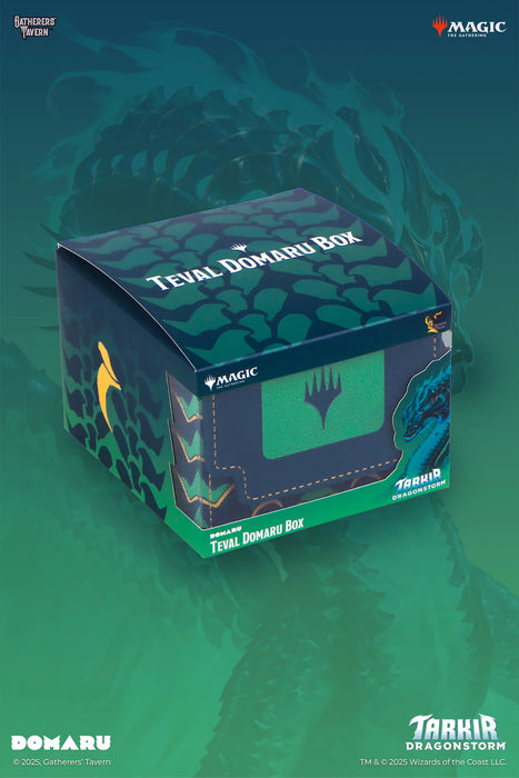 Gatherer's Tavern Tarkir Dragonstorm Domaru Deck Box - Teval