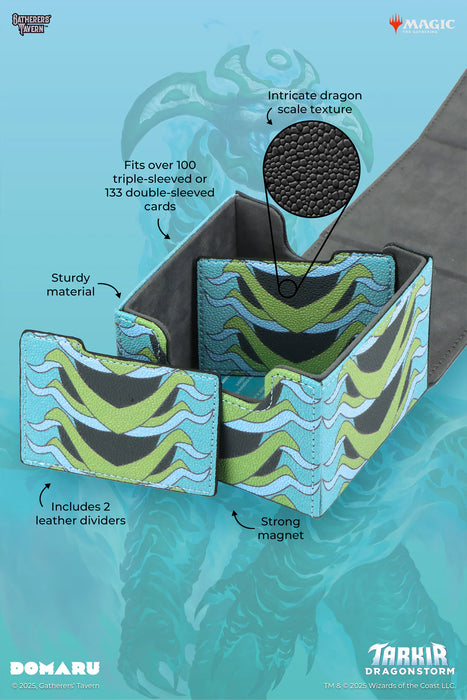 Gatherer's Tavern Tarkir Dragonstorm Domaru Deck Box - Ureni