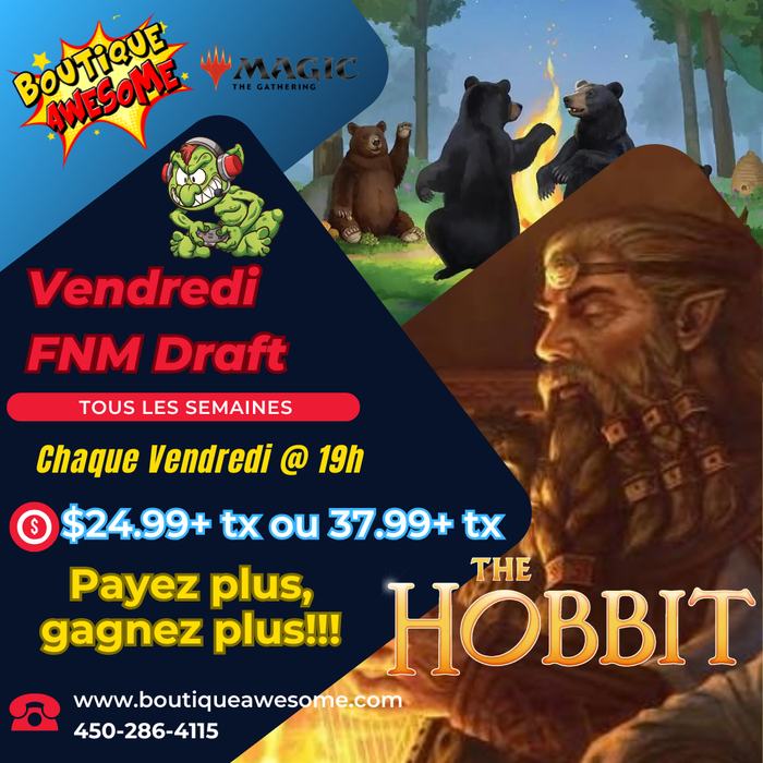 Awesome The Hobbit Friday Night Magic MTG Drafts!