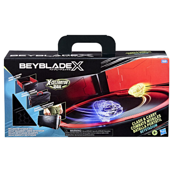 Beyblade X - Clash and Carry Beystadium Battle Arena Hasbro
