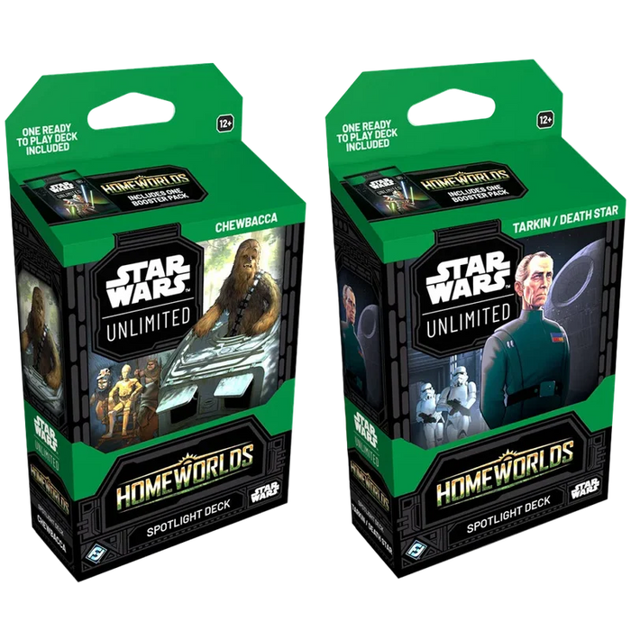 Star Wars: Unlimited - Homeworlds - Spotlight Deck (Set of 2)