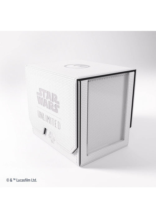 Star Wars: Unlimited Deck Pod - 60+ - White/Black - Releases March 8, 2024