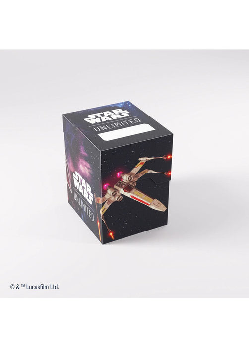 Star Wars: Unlimited Soft Crate Deck Box - 60+ - X-Wing/TIE Fighter