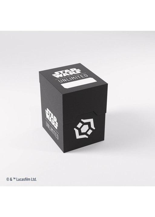 Star Wars: Unlimited Soft Crate Deck Box - 60+ - Black/White - Releases March 8, 2024