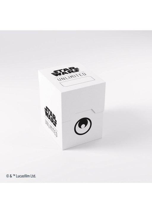 Star Wars: Unlimited Soft Crate Deck Box - 60+ - White/Black - Releases March 8, 2024