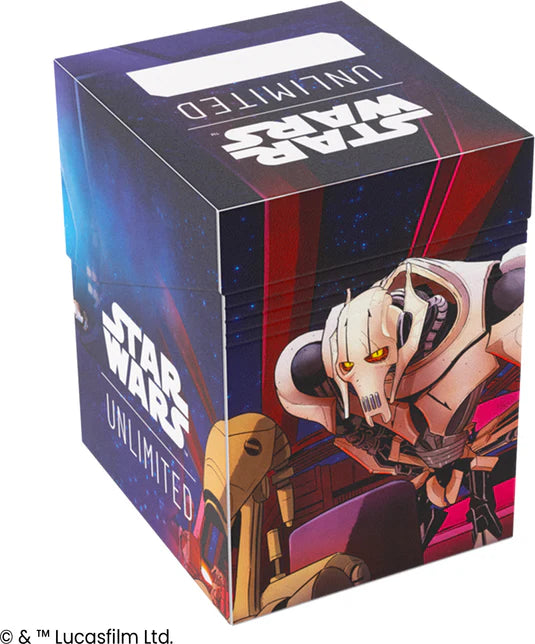 Star Wars: Unlimited Soft Crate Deck Box - 60+ - Ahsoka Tano/General Grievous