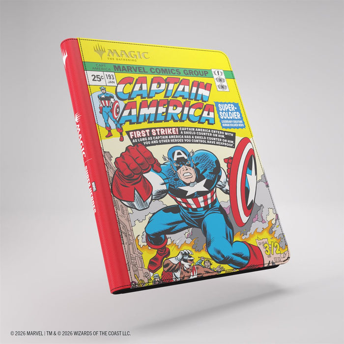 Magic the Gathering: Marvel Super Heroes - Zip-Up Album 18 Pocket: Captain America / Black Panther