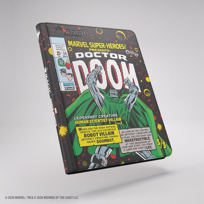 Magic the Gathering: Marvel Super Heroes - Zip-Up Album 18 Pocket: Doctor Doom / Spider-Man
