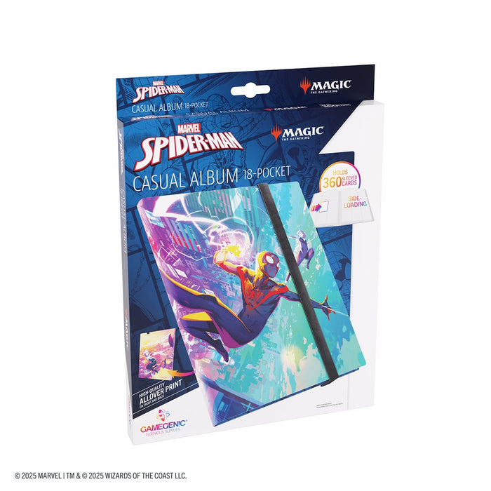 Gamegenic Binder: Album: 18-pkt - MTG : Marvel's Spider-Man - Spider-Man / Spider-Gwen