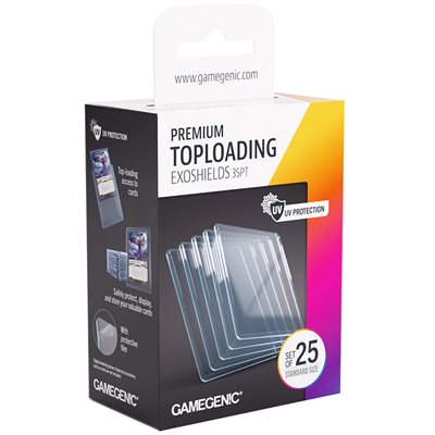 Gamegenic Premium Toploading Exoshields (25CT)