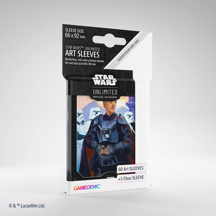 Star Wars: Unlimited Art Sleeves - Standard Size - 60ct - Moff Gideon