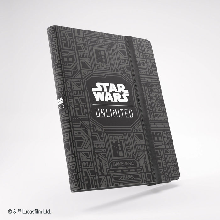 Star Wars: Unlimited 18 Pocket Album: Card Back Black