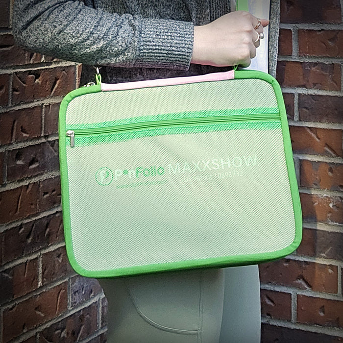 PinFolio Maxx Show - Green / Pink
