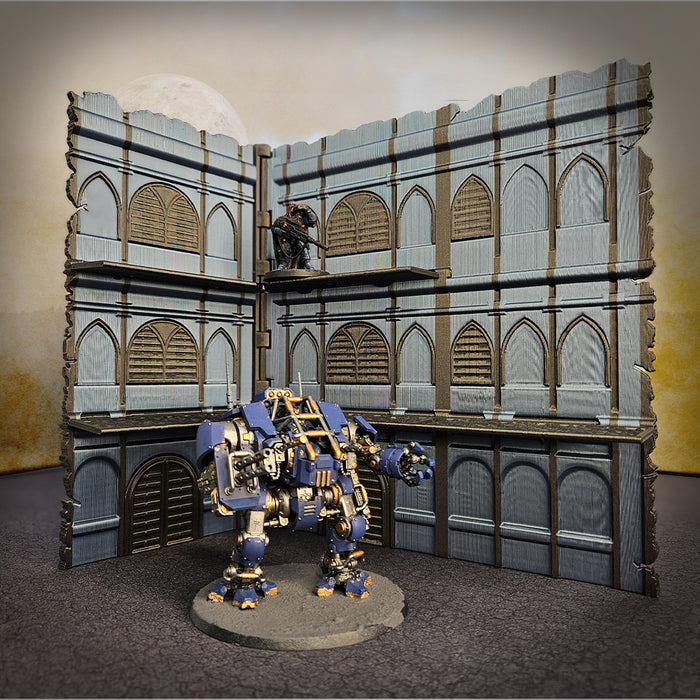 Grand Mur en Ruine – Terrain de Tabletop : Awesome Essentials
