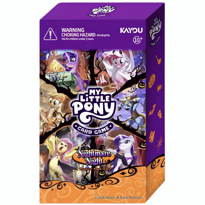 MY LITTLE PONY Trading Card BP3 Nightmare Night 5 Pack