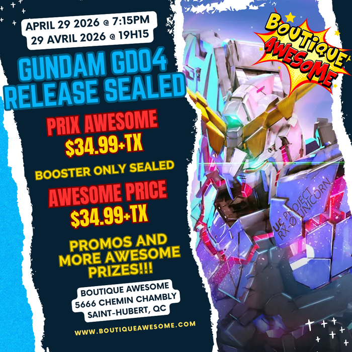 Gundam GD04 Release Sealed Event