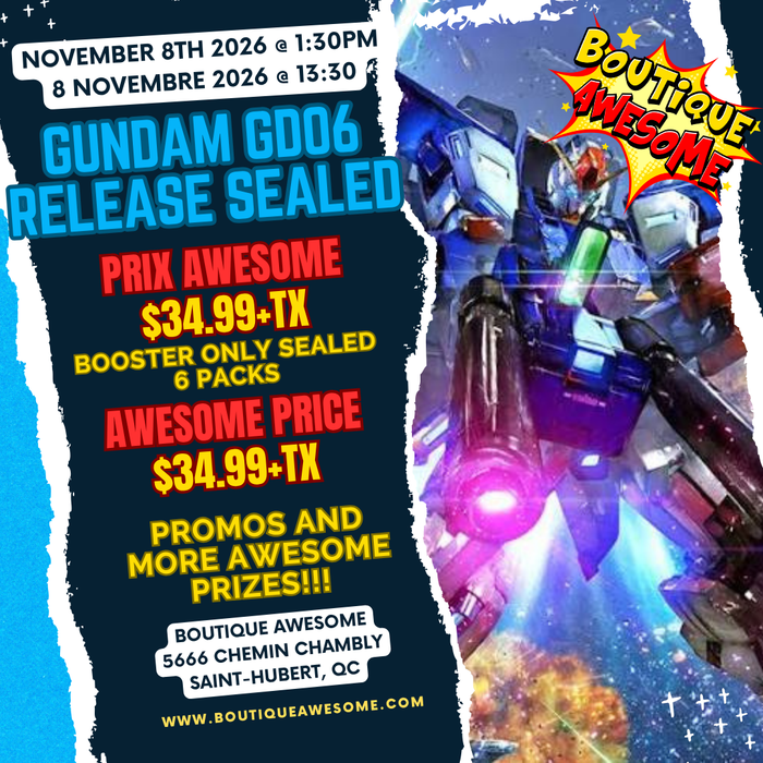 Gundam GD06 Release Sealed Event