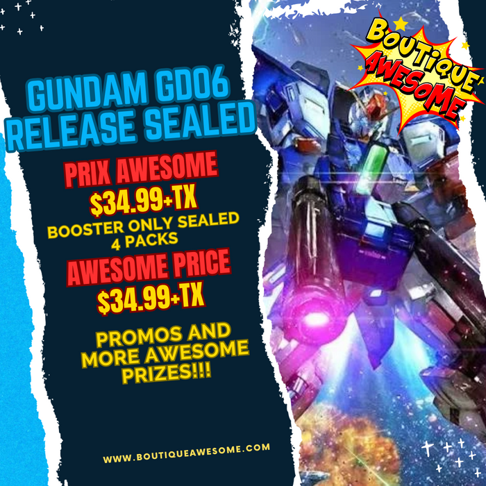 Gundam GD06 Release Sealed Event