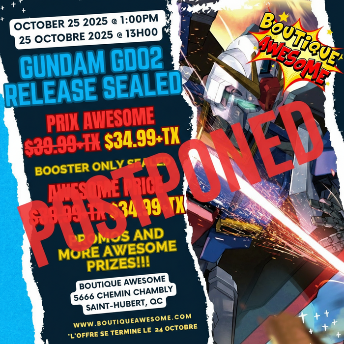 Gundam GD02 Release Sealed Event