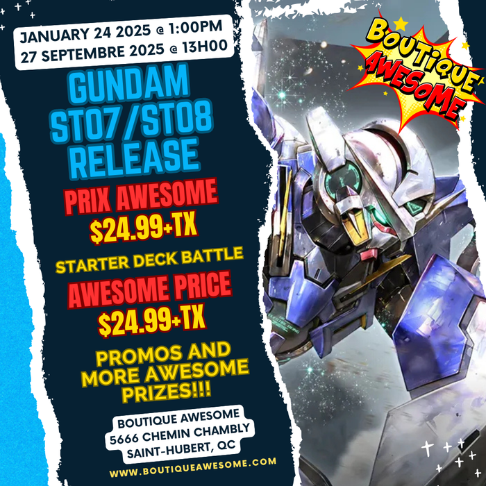 Gundam ST07/08 Release Event
