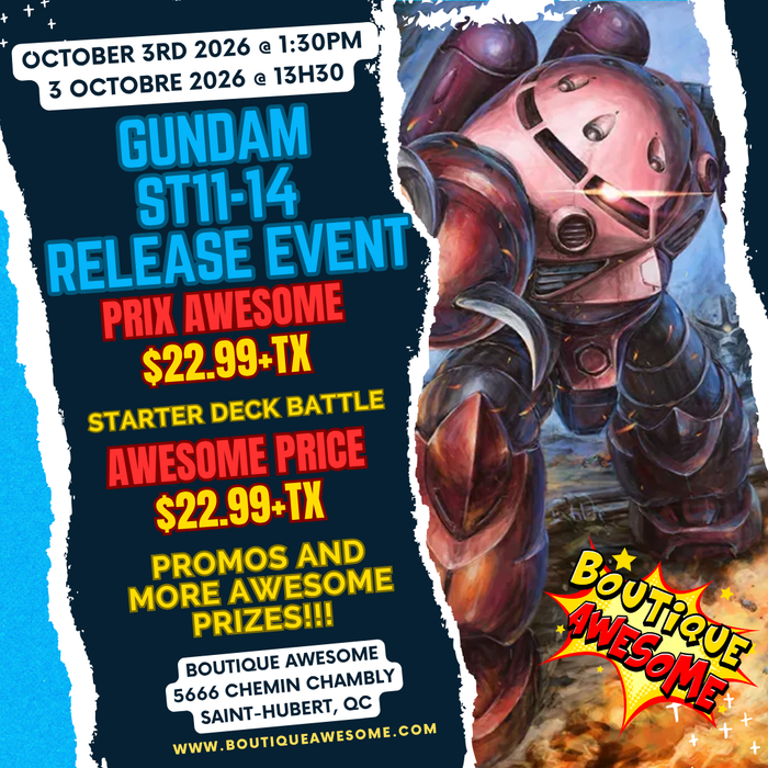 Gundam ST11-14 Release Event