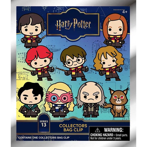Harry Potter -  RANDOM 3D BAG CLIP - Series 13