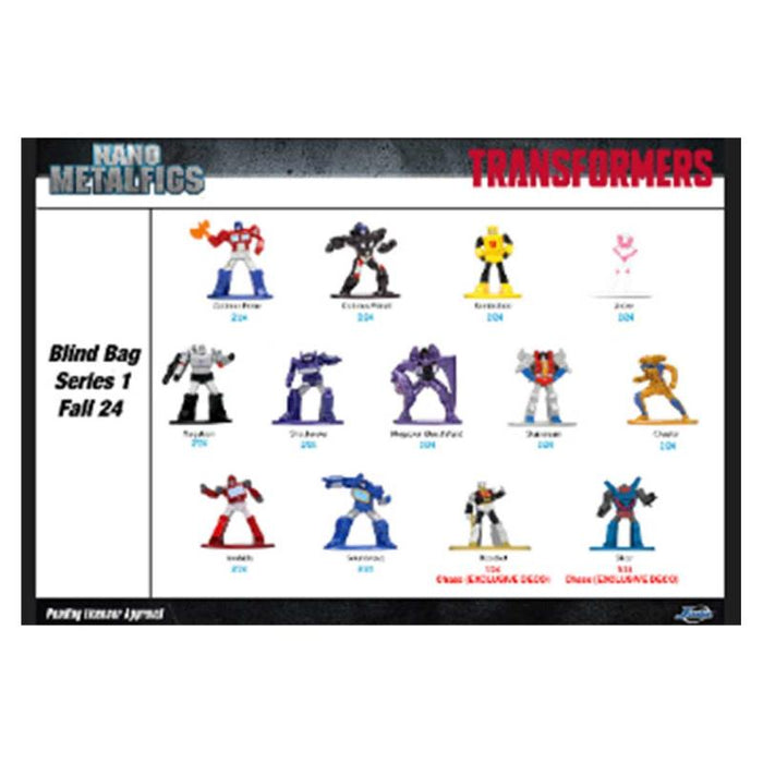 1.65'' Nano Metal Blind Bags: Transformers