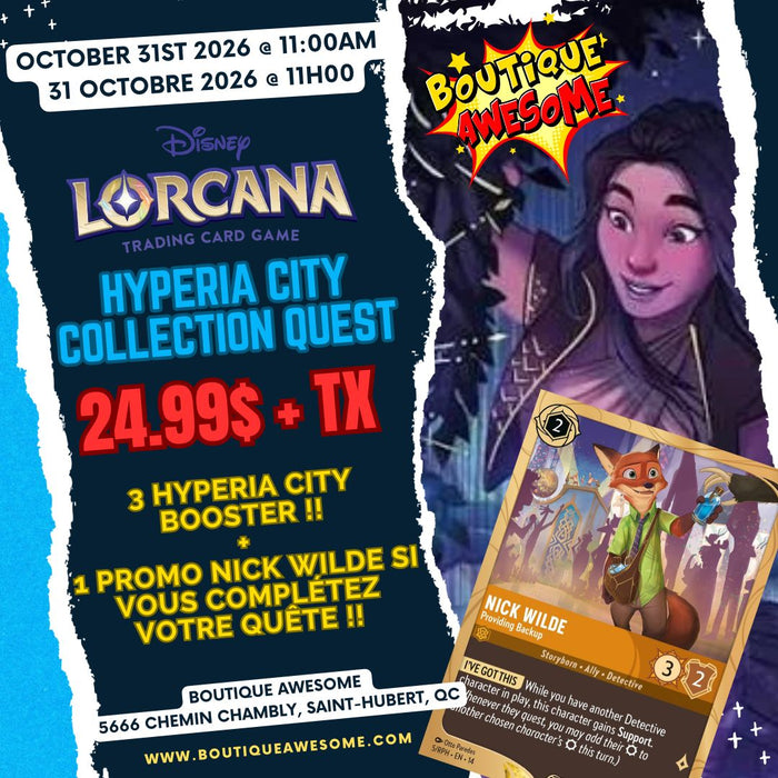 ✨🏰 Awesome Lorcana Hyperia City Collection Quest Event 🏰✨