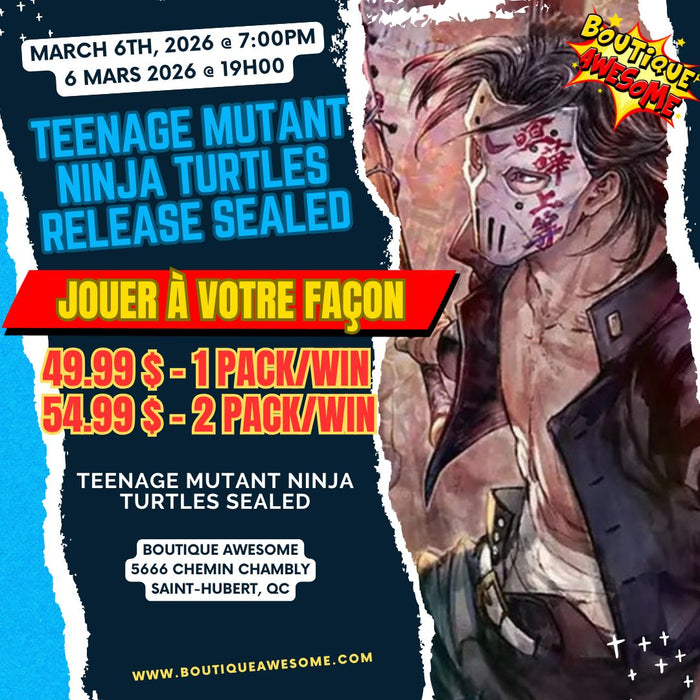 Awesome Teenage Mutant Ninja Turtle Release Sealed! - March 6 2026