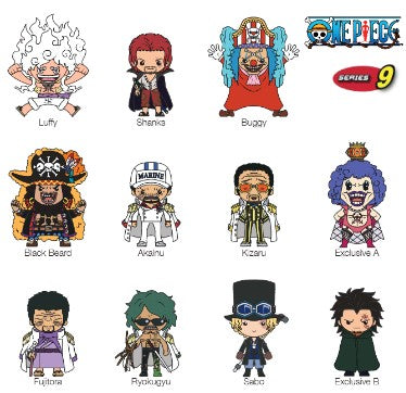 3D FOAM BAG CLIP One Piece Series 9