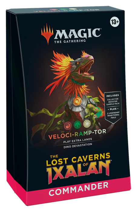 The Lost Caverns of Ixalan Commander Deck Veloci-Ramp-Tor