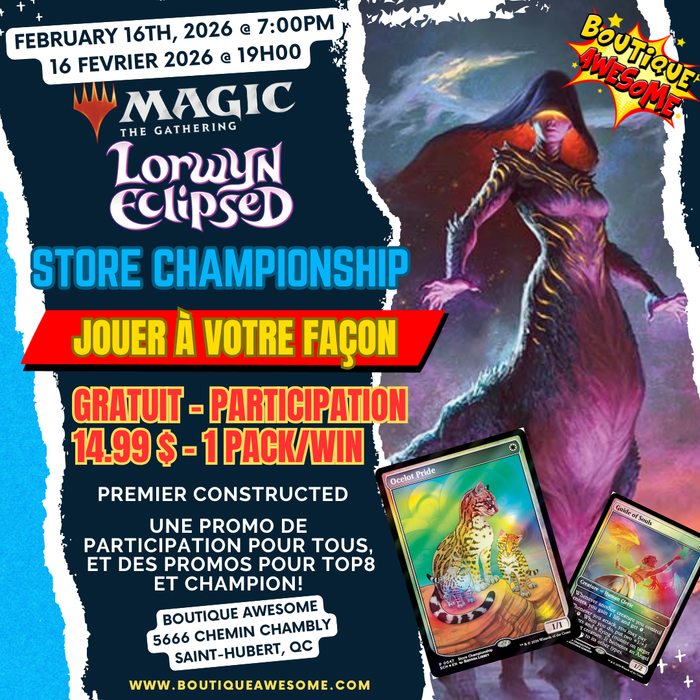 Standard Lorwyn Eclipsed Store Championship!