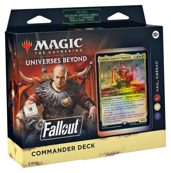 MTG Universes Beyond Fallout Commander Decks - Hail, Caesar