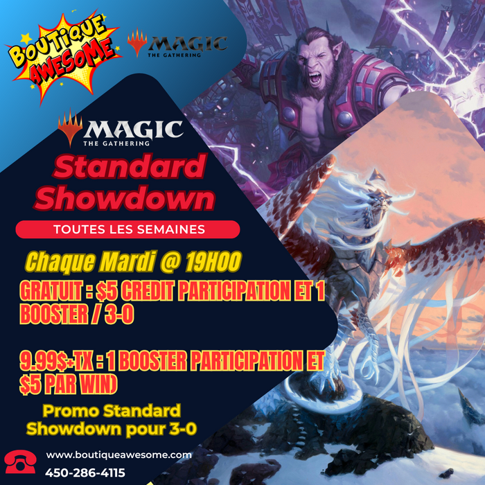 Awesome Lundis Standard Showdown GRATUIT!