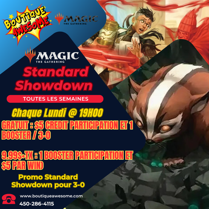 Awesome Lundis Standard Showdown GRATUIT!