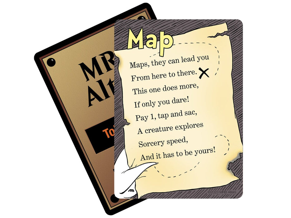 Whimsical Map token