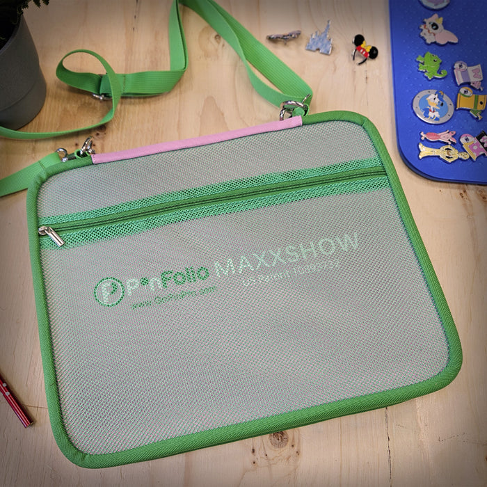 PinFolio Maxx Show - Green / Pink