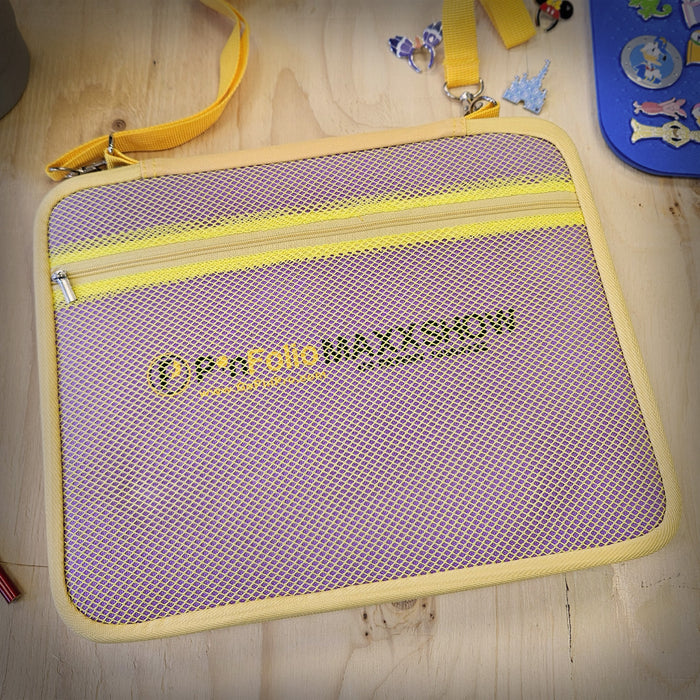 PinFolio Maxx Show - Yellow / Purple