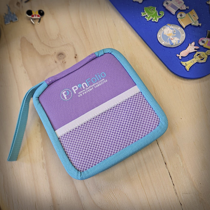 PinFolio Mini Show - Lavender / Aqua / White