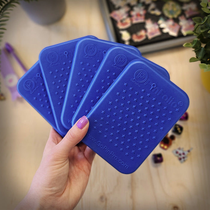 Mini PinFolio Boards - Set of 5 - Dark Blue