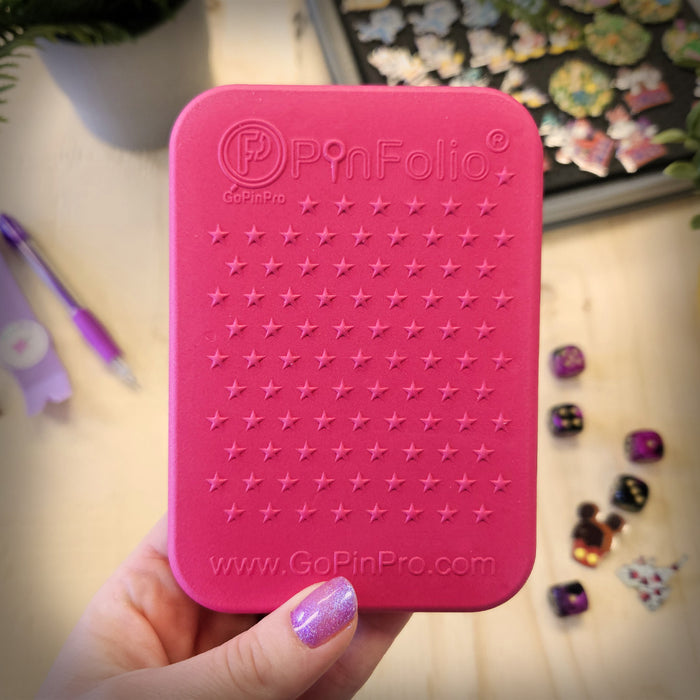 Mini PinFolio Board - Individual - Hot Pink