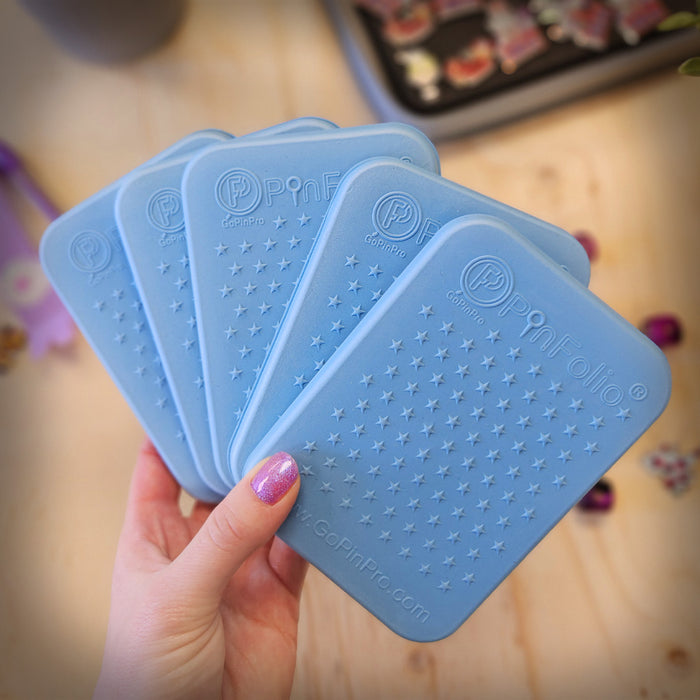 Mini PinFolio Boards - Set of 5 - Light Blue