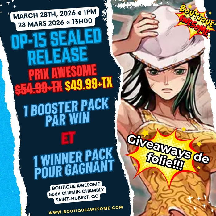 One Piece OP-15 Sealed Release