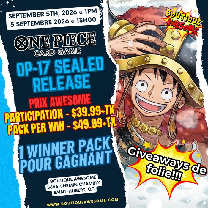 One Piece OP-17 Sealed Release
