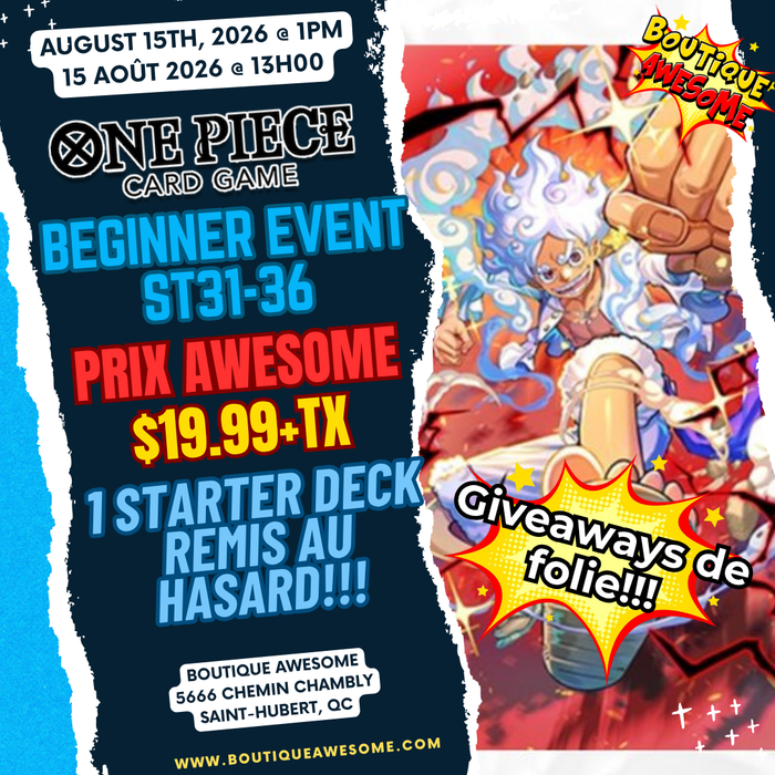 One Piece Beginner Event - ST31-36