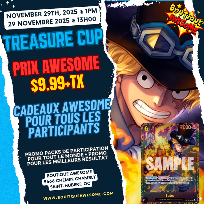 One Piece Treasure Cup: November 2025