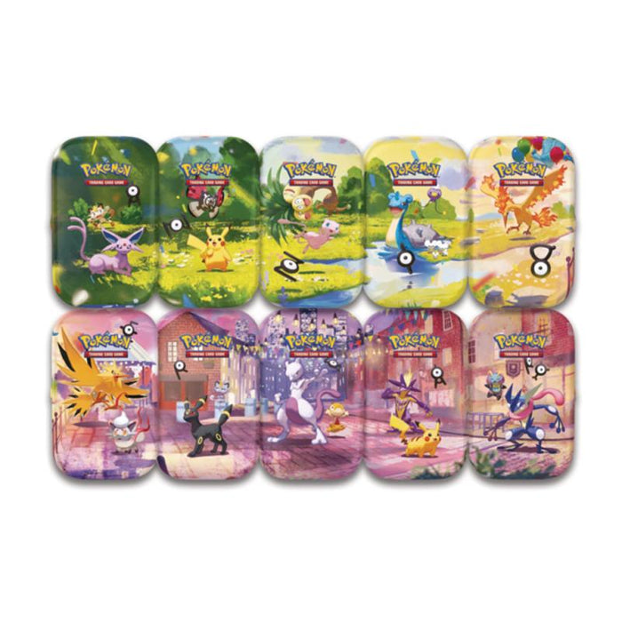 POKEMON 30th Celebration - Day & Night Mini Tins (10 Tins)