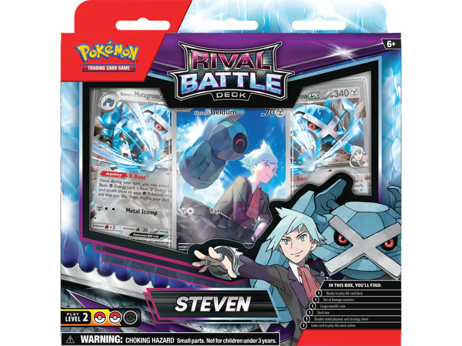 Pokemon Rival Battle Deck - Steven Francais